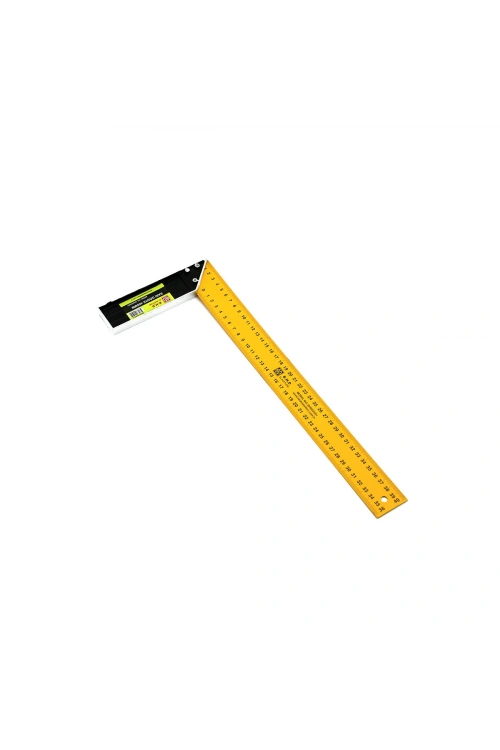 Egonex B.h.d-00591 ( 40cm ) ( Metal ) Sarı Masa Gönyesi*120