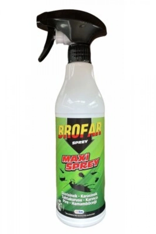 Egonex Brofar Maxi ( Sıvı ) İlaç Sprey ( 450ml ) ( S.sinek & K.sinek & T.kurusu & Karınca & Pire & H.böcek)*6x4