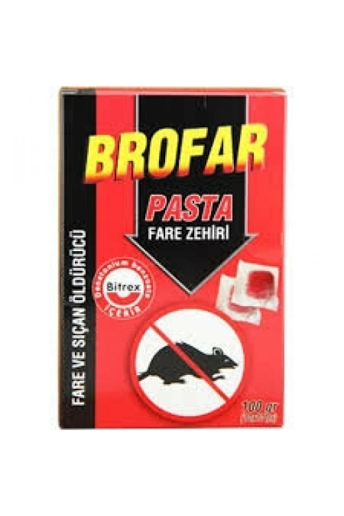 Egonex Brofar Pasta Fare Ve Sıçan Öldürücü 100gr*12x9