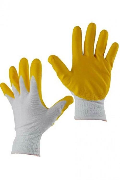 Egonex By Eli ( Soft ) ( Sarı ) Poşetli İşçi Eldiveni ( No-10xl )*12x50