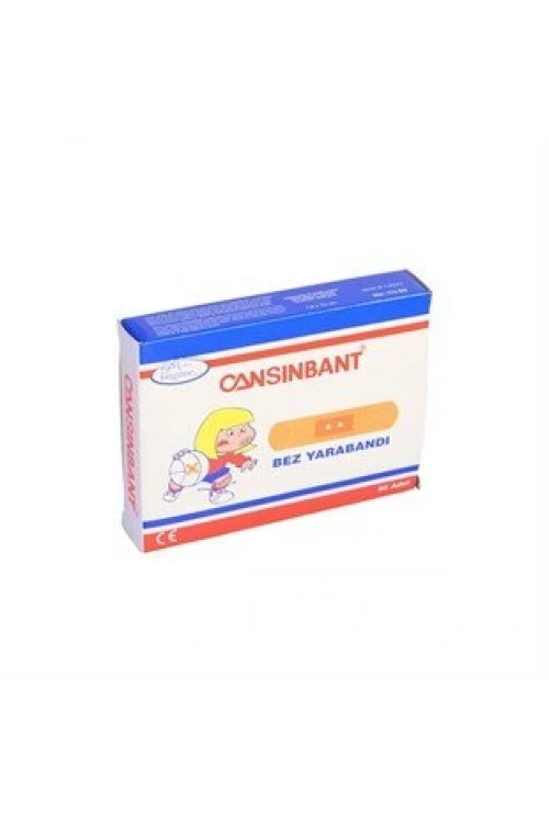Egonex Cansın ( 50pcs ) Bez Yara Bantı ( Bandı )*40x5