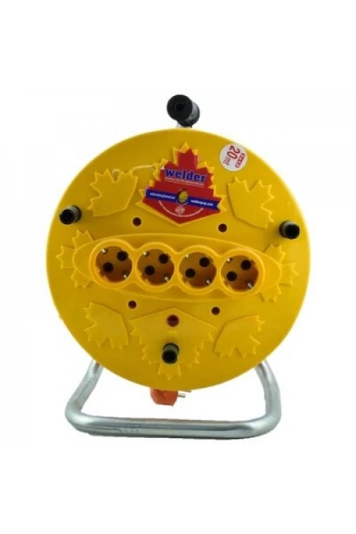 Egonex Cca Ct Welder ( 20mt ) Makaralı Uzatma Kablo 3x1.5mm*4