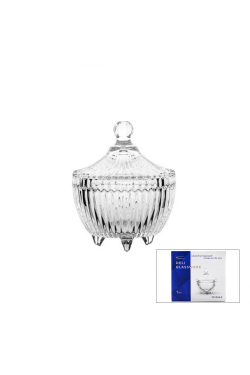 Egonex Delı Glassware Tg-1034-4 Üç Ayak Şekerlik*48