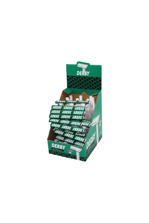 Egonex Derby ( Tek Bıçak ) ( 100pcs ) Banyo Saplı Jilet*1x1