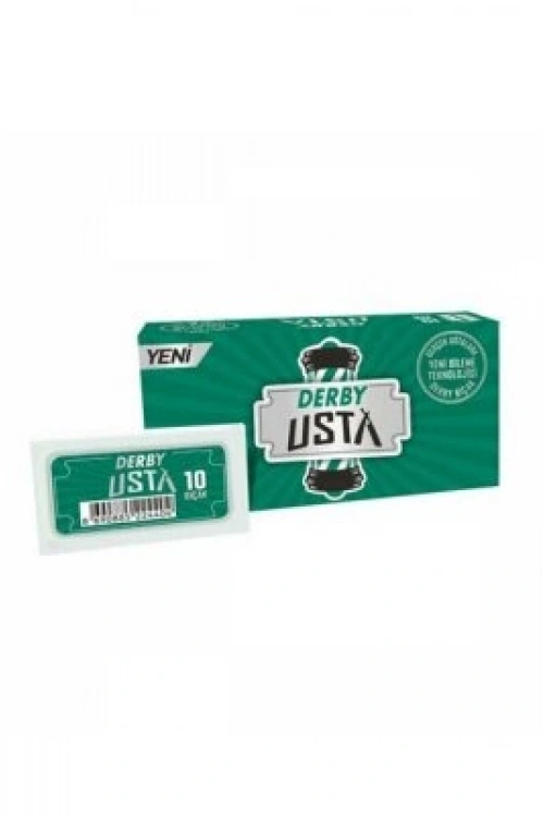Egonex Derby Usta ( Tam ) Jilet Yeşil Kutu ( 10pcs ) X (10pcs )*1x60