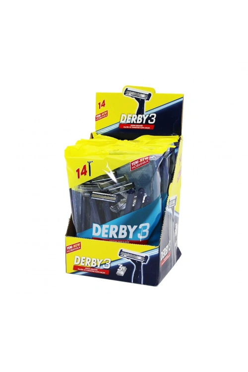 Egonex Derby Yeni-new 3 Bıçak 10+4pcs.poşetli*4x12