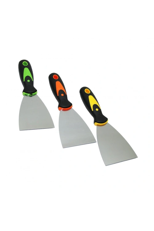 Egonex Dmax Dmx-4192 ( 80mm ) Metal Spatula Fiber Saplı*12x20