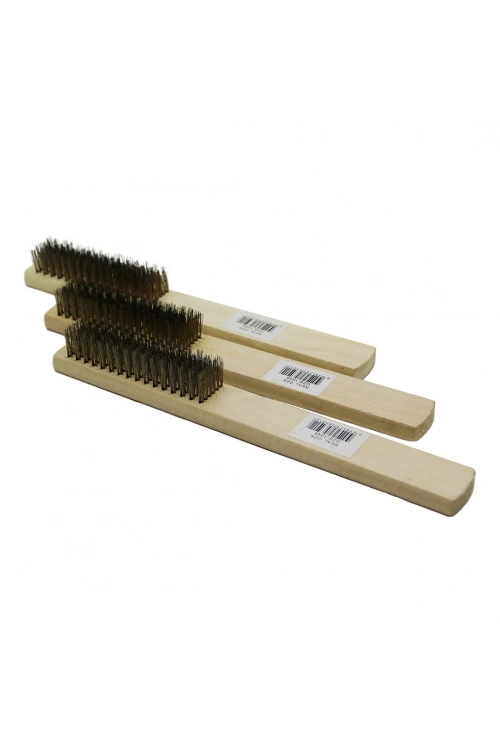 Egonex Dmax Dmx-4247 ( Ahşap Saplı ) Tel Fırça*12x30