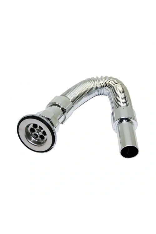 Egonex Dmax Dmx-4650 ( Krom ) Lavabo Sifonu ( Körüklü = 33---80cm )*100
