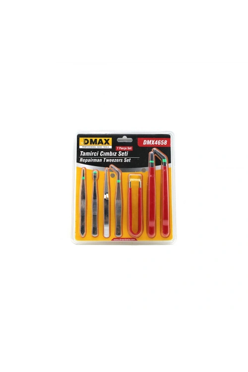 Egonex Dmx-4658 ( 7pcs ) Profesyonel 1888 ( Teknik ) Cımbız Seti*144