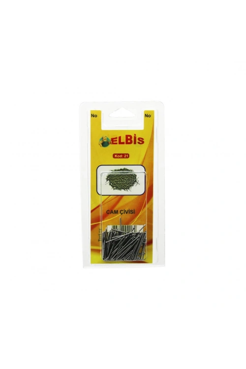 Egonex ELBİS-21 ( 5X22 ) ÇELİK CAM ÇİVİ*12X24