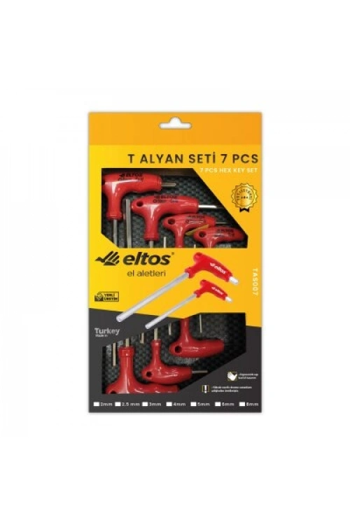 Egonex Eltos Tas-007 ( T ) Alyan Seti  7 Pcs*24