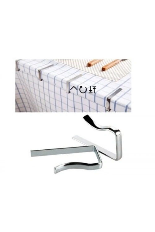 Egonex Erşen ( 4pcs ) ( Metal ) Masa Örtüsü Mandalı Kıskacı*100x10