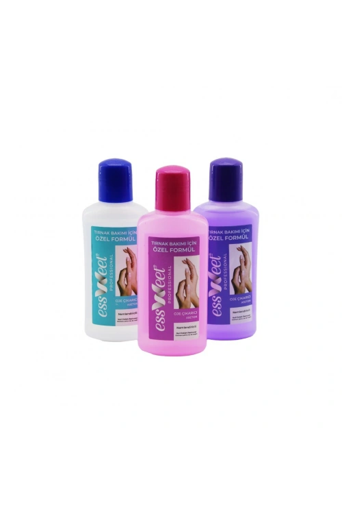 Egonex Essweet Aseton Oje Çıkarıcı Sil ( 130ml ) ( Mix=mor & Pembe & Mavi Beyaz )*24=k