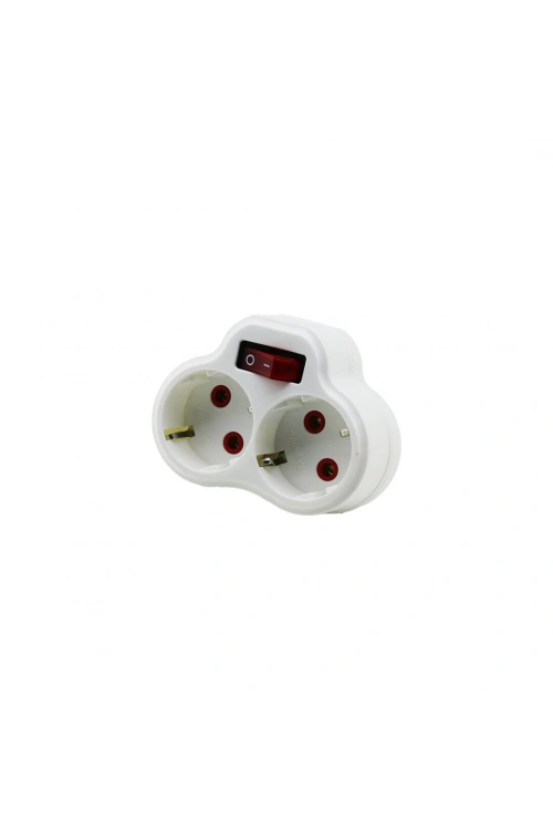 Egonex Fetih Elektrik Kod-117-02-p ( 2li ) ( Anahtarlı ) ( Papatya Yonca ) Golyat*12x10