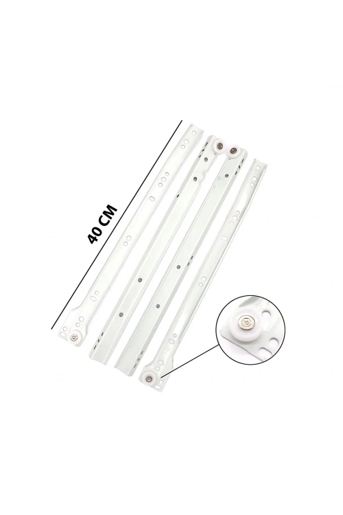 Egonex Flore Ersa Er-393 ( 40cm ) ( 2pcs Takım ) Çekmece Rayı*25=k