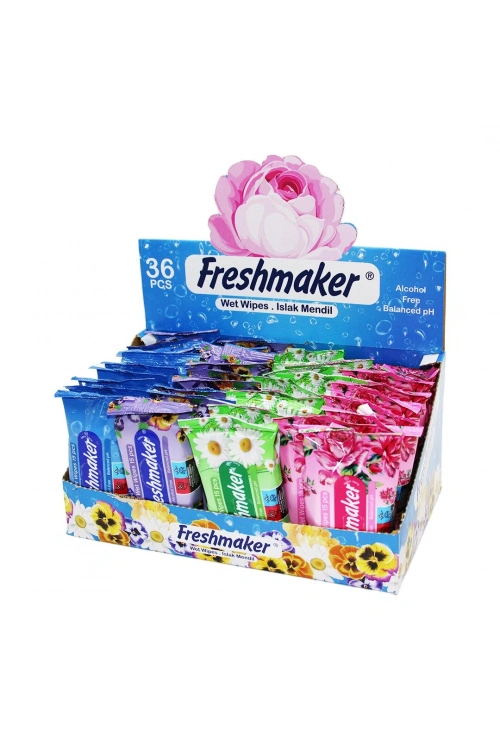 Egonex Freshmaker 15pcs Islak Cep Mendil*36x8