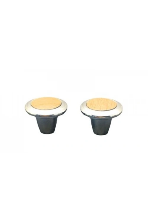 Egonex İbico-912 Metal No-8 Krom Mix Düğme Kulp*25x8