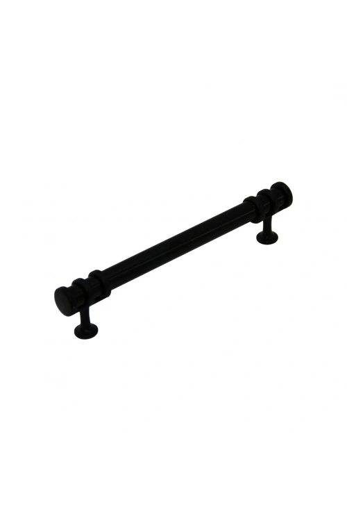 Egonex İbico-952 ( 16cm ) ( Yüzük Siyah & Kulp Siyah ) Boru Çekmece Kulp*10x5