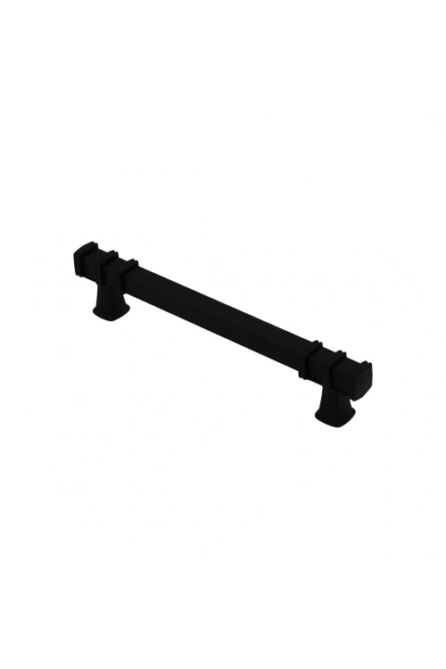 Egonex İbico-962 ( 12.8cm ) ( Yüzük Siyah & Kulp Siyah ) ( Kare ) Çekmece Kulp*10x5