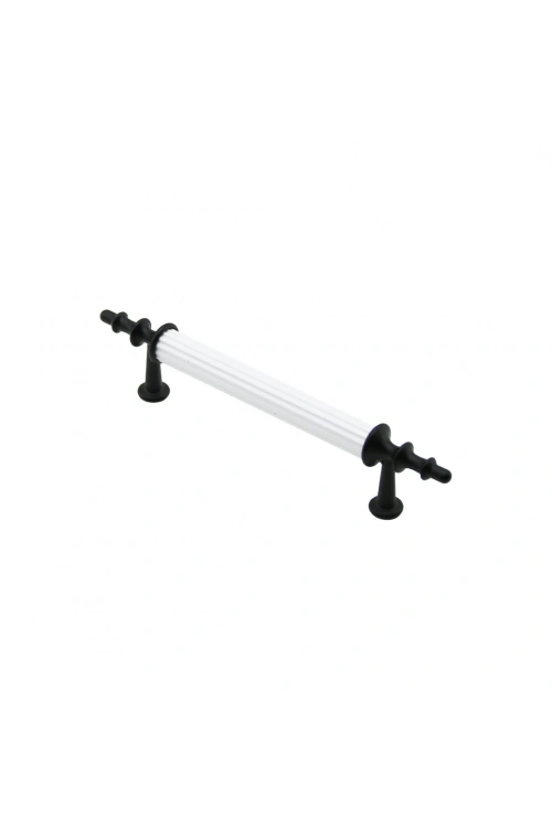 Egonex İbico-973 ( 9.6cm ) ( Beyaz & Siyah ) Boru Kulp*10x5