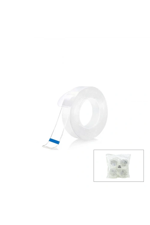 Egonex İbico İ13-086 ( 2cmx2mt ) ( Nano Bant ) Şeffaf Çift Taraflı ( Bandı )*12x20