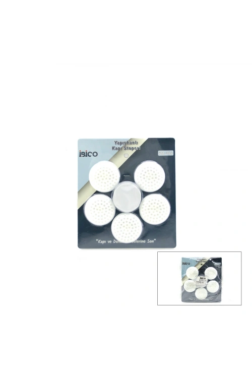 Egonex İbico İ22-364 ( 5pcs ) Silikon Kapı Pencere Stoperi ( Yapışkanlı )*10x20
