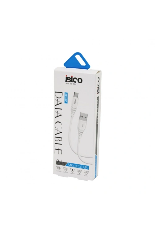 Egonex İbico İb-1001 ( Usb To=( Micro ) ( Kablo ) ( Hızlı ) Telefon Şarj & Data Kablosu=1mt ( 2.4a )*10x1