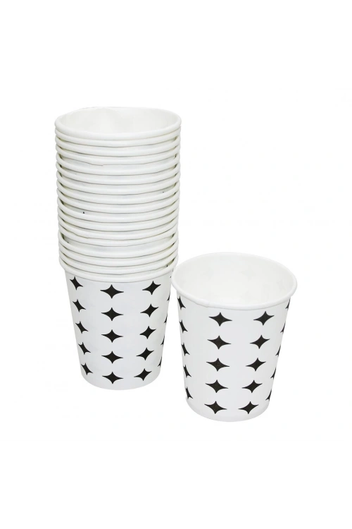 Egonex İbico Karton Bardak Yıldızlı ( 7 Oz ) ( 50pcs )*60=k
