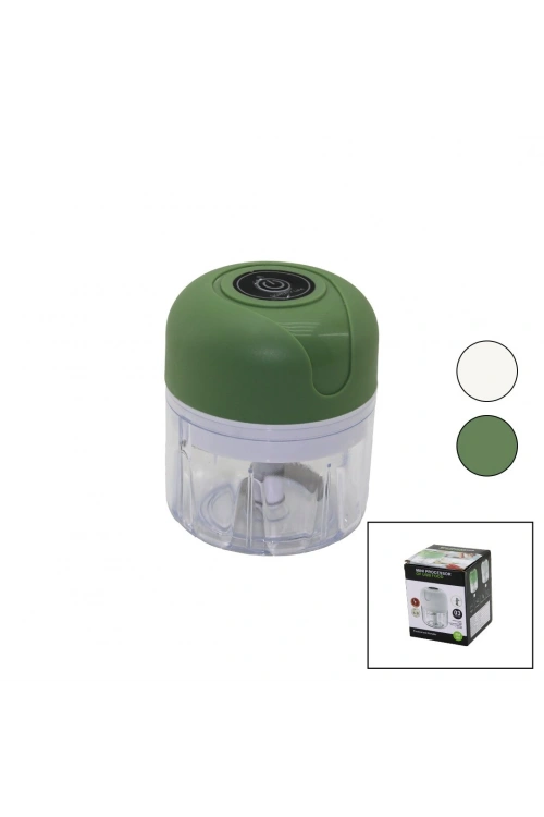 Egonex Intellıgent Mını Processor Wh-1002 ( Usb Şarjlı Mini ) 3 Bıçak ( Yedek Bıçaklı ) Blender Rondo Doğrayıcı ( 250ml & 45w ) ( Brkt-417583 )*80