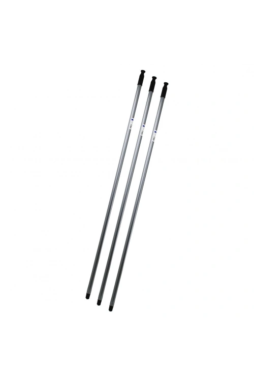 Egonex Kappro ( Düz Gri ) ( Metal ) Vileda Vilada Fırça Sapı ( 120cm )*25=k