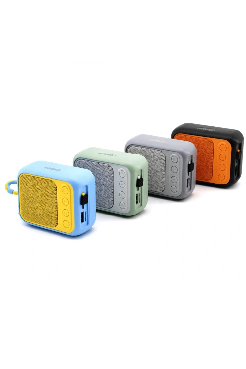 Egonex Kımısop Kms-312c Platoon Pl-4692 Bluetooth Wireless ( Mini ) Hoparlör Speaker Renkli ( Type-c Şarjlı ) ( 5w ) ( Mikrofon & Kart Girişi)*100