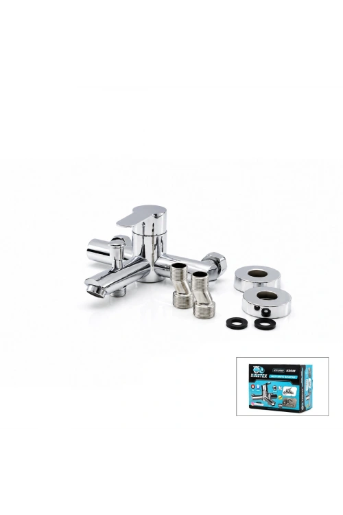 Egonex Kınetex Ktx-2640 ( Krom ) Delta Banyo Bataryası ( Aç Kapa)*12