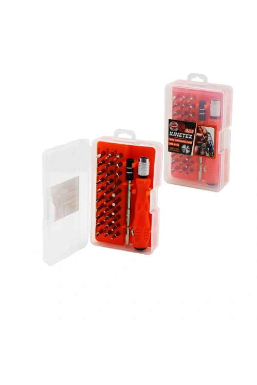 Egonex Kınetex Ktx-3150 ( 32in1 ) Tornavida Bits Uç Seti ( 30pcs Uç + 1-kalem Model T.vida Sapı + 1-uzatma Adaptörü )*20x6