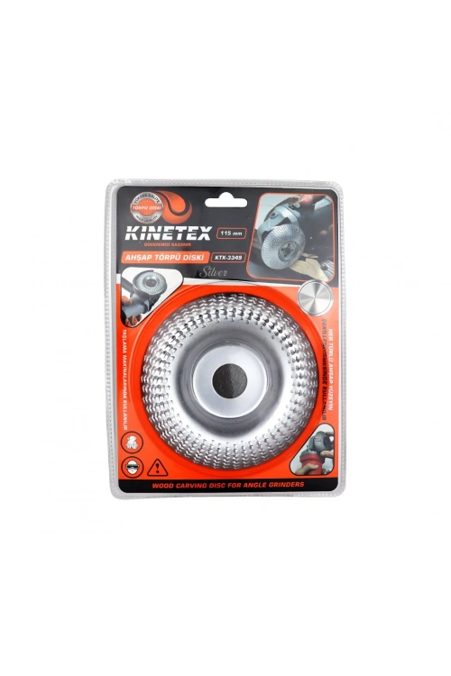 Egonex Kınetex Ktx-3349 ( 115mm ) Ahşap Törpü Eğe Disk Gümüş*100