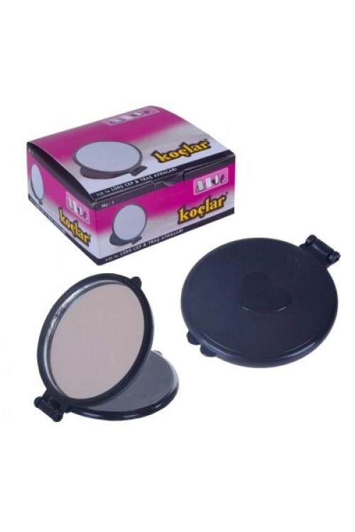 Egonex Koçlar No-01 Cep Ayna Yuvarlak*24x16
