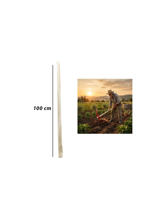 Egonex Krt-1027 Ks-0080 Ahşap Kazma Sap 100cm*1
