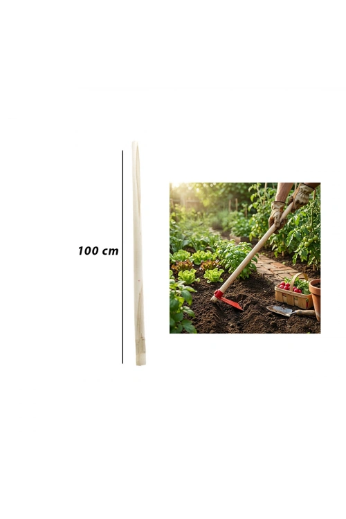 Egonex Krt-1127 Çs-0090 Ahşap Çapa Sapı 100cm*1