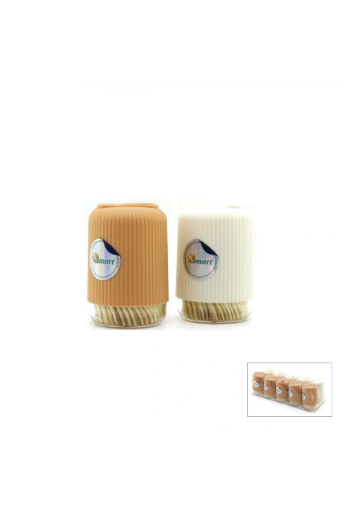 Egonex Ksmart K-1481 ( Tuzluk Model ) Kürdan ( Cam ) ( Renkli Plastik Kapak )*10x36