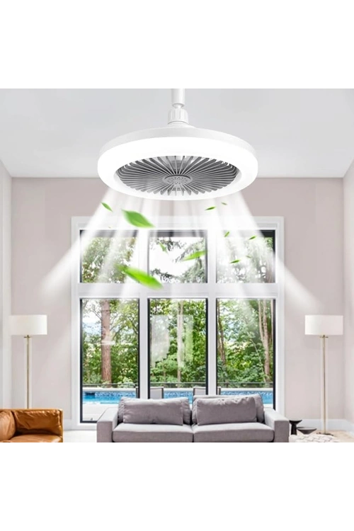 Egonex Led Işıklı Sessiz Tavan Vantilatörü