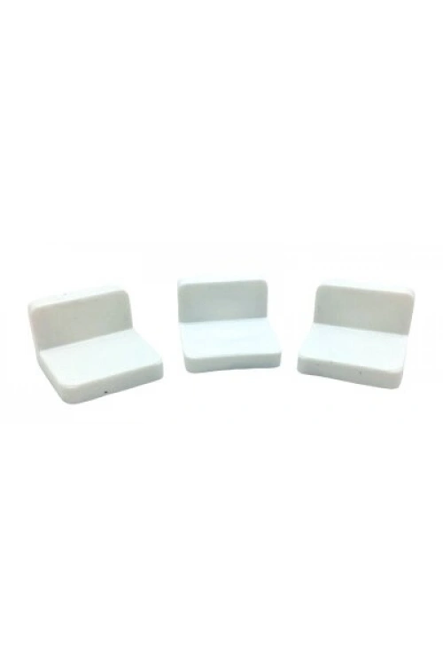 Egonex Made-040 (ddae1) Plastik Dolap Askı Elemanı Beyaz*25x10