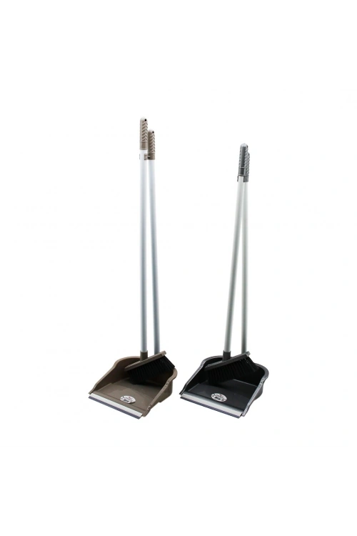 Egonex Maxel Y-444 Kovalı Saplı Fırçalı Faraş Takım*12=k