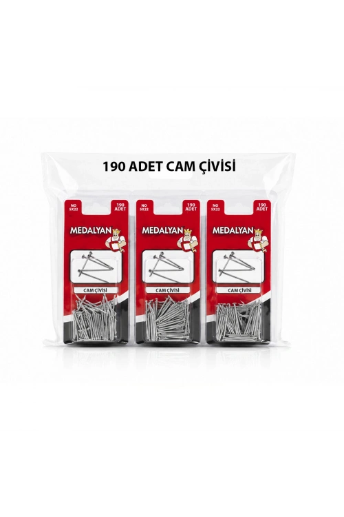 Egonex Medalyan Dl-24 ( 5x22 ) ( 190pcs ) Cam Çivisi*12x10