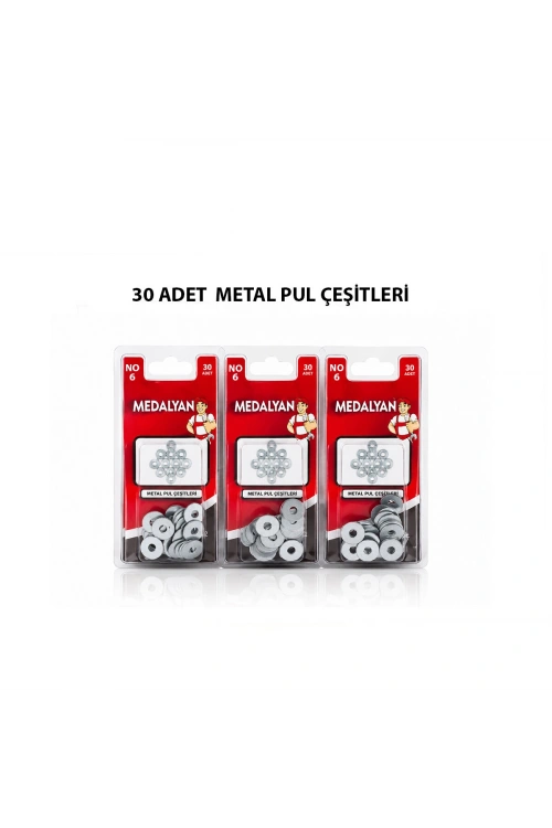 Egonex Medalyan Dl-42 ( 3/16 ) Metal Pul ( 30pcs )*12x12