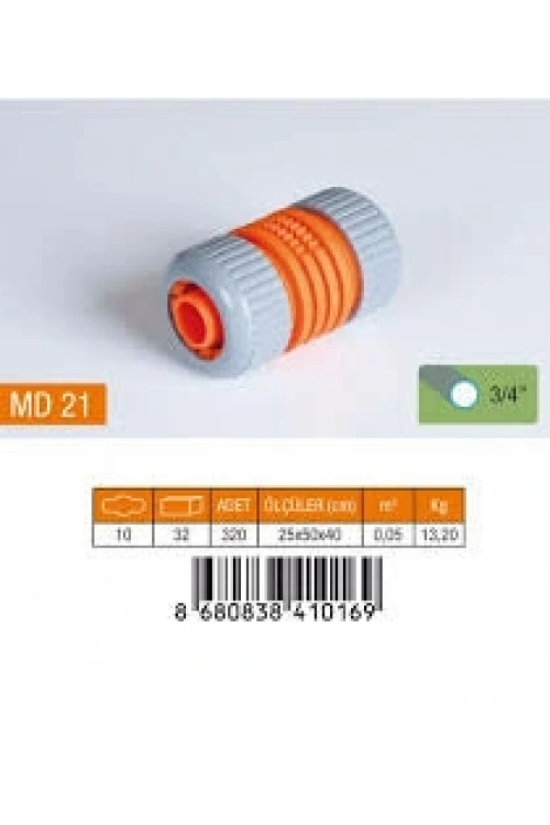 Egonex Medalyan Md-21 Lüx Hortum Eki 3/4 *10x32