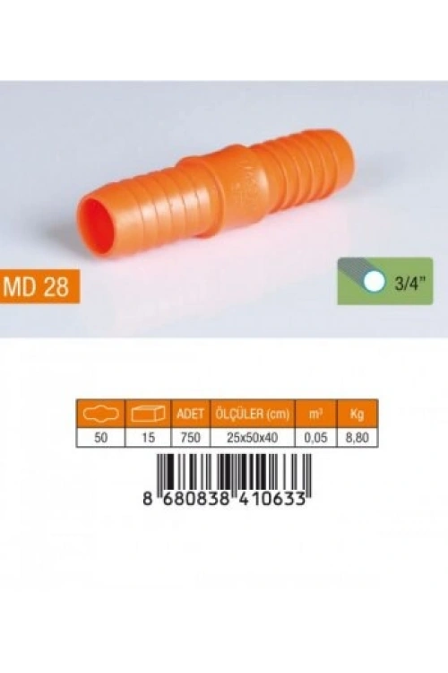 Egonex Medalyan Md-28 Normal Hortum Eki  3/4 *50x15
