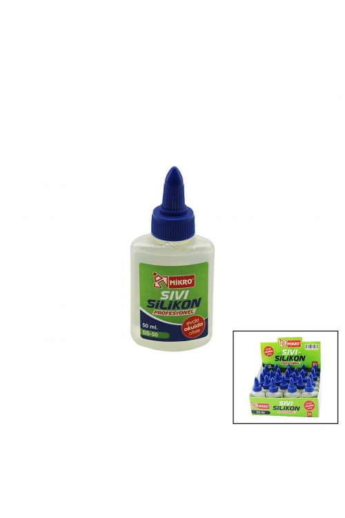 Egonex Mikro Ss-50 ( 60ml ) Sıvı Silikon*24x12