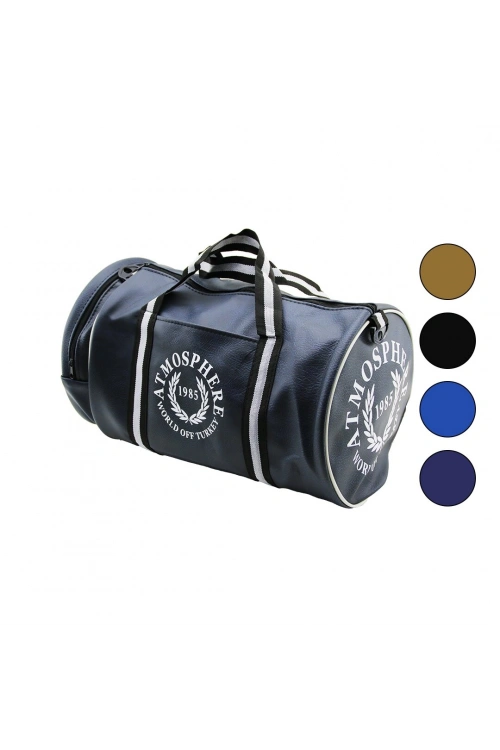 Egonex Mkm ( 6363 ) ( 03-90-200 ) ( Silindir ) Çanta ( Tek Fermuarlı ) ( Tek Yan Cepli ) ) ( Çap: 26cm & Uzunluk: 47cm )*1