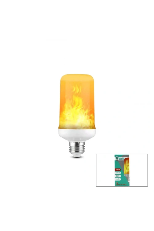 Egonex Moss Lıght Ip20 ( 7w ) ( E14 ) ( Alev ) Ampul Lamba ( 560 Lümen )*200