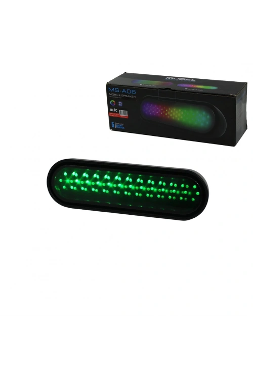 Egonex Ms-a06 Ms-a05 ( 2x2 ) Bluetooth Wireless ( Rgb Işıklı ) Hoparlör Speaker ( Typc-e To Usb Şarjlı ) ( 5w )*60